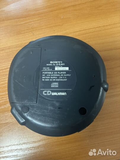 Cd плеер sony walkman d-ej611