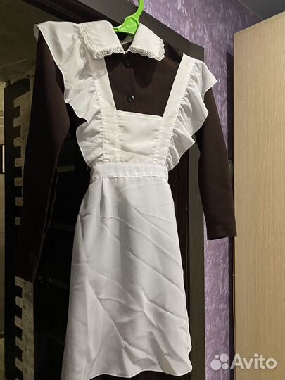 Школьная форма с фартуком