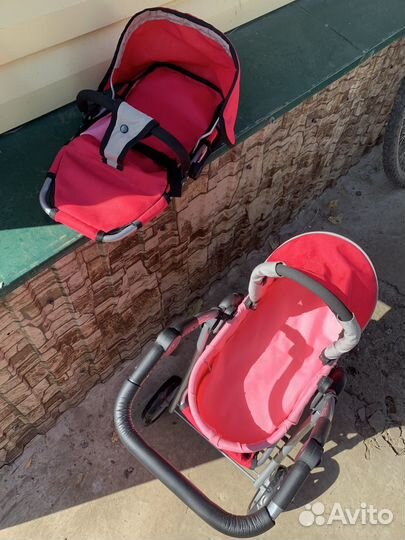 Коляска для куклы 2 в 1