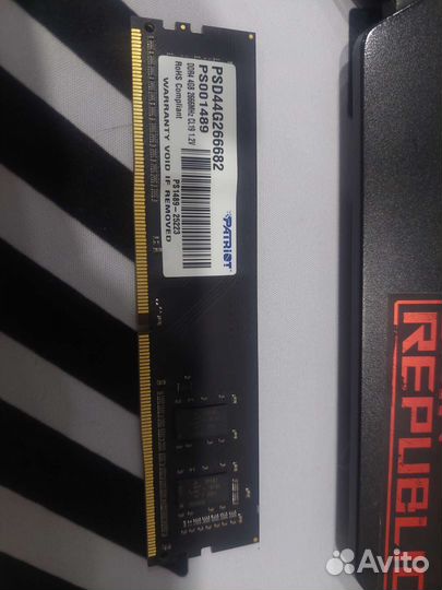 Планка оперативной памяти ddr4