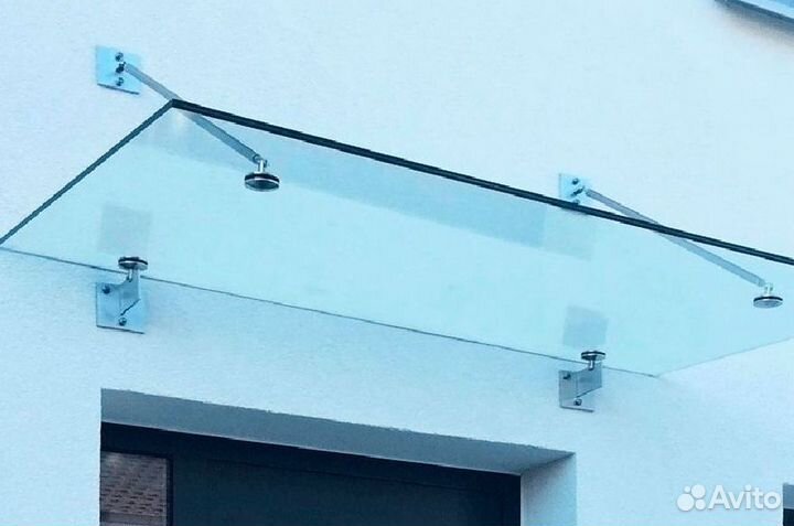 Стекло для козырьков и навесов