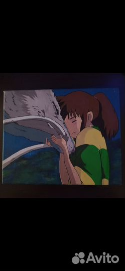 Картина на холсте аниме