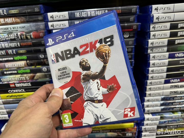 NBA 2 k 18 диск ps 4