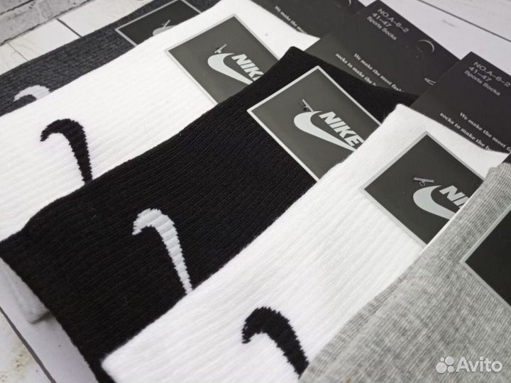 Носки nike высокие