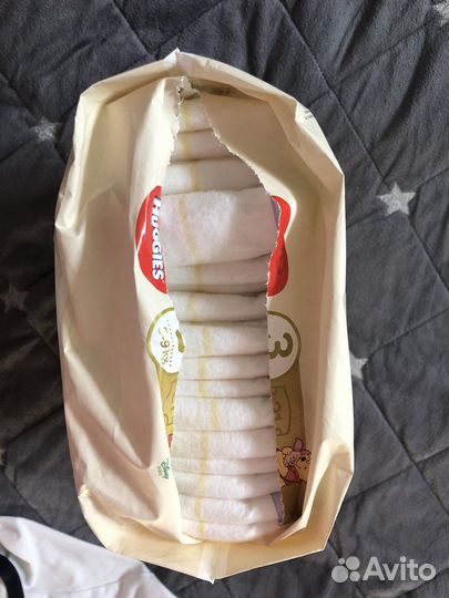 Подгузники хаггис elite soft 3