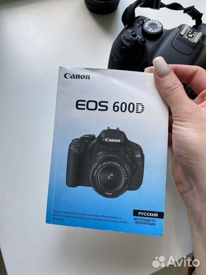 Зеркальный фотоаппарат canon 600d