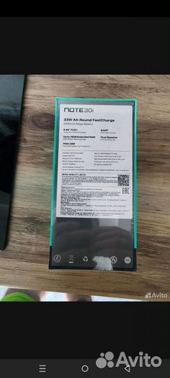 Infinix note 30 8+8/128