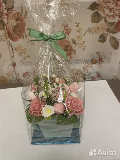 Букеты из мыла ручной работы