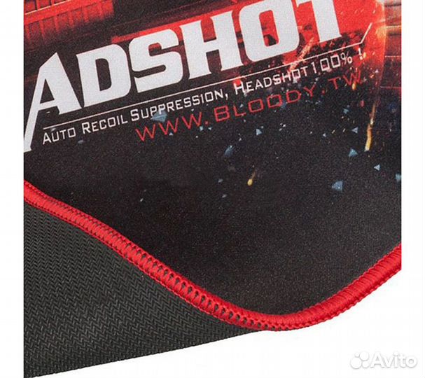 Коврик для мыши A4 Bloody B-072 черный/рисунок