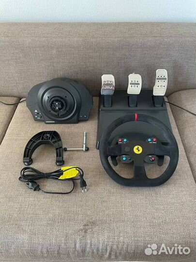 Игровой Руль Thrustmaster t300 alcantara