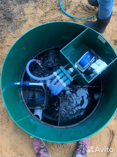 Установка септика. Бесплатный выезд инженера