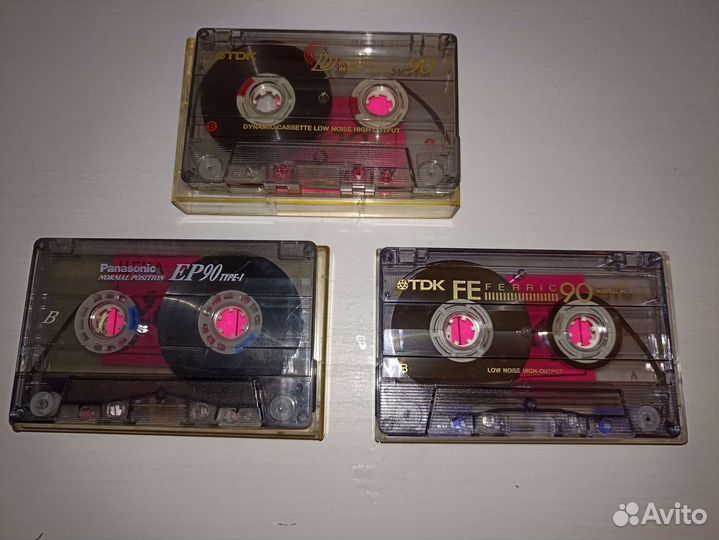 Аудиокассеты с записью музыки sony, TDK, raks