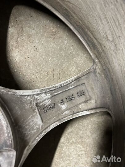 Оригинальные диски BMW с шинами