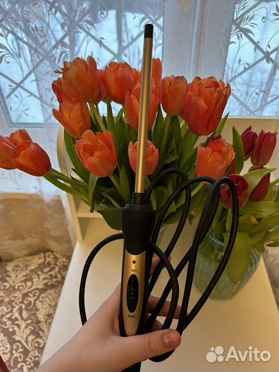 Плойка для завивки волос афрокудри