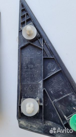 Накладка переднего крыла Hyundai Solaris 1 Рестайл