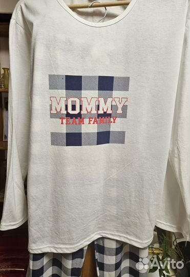 Пижама, домашний костюм (100% хлопок)