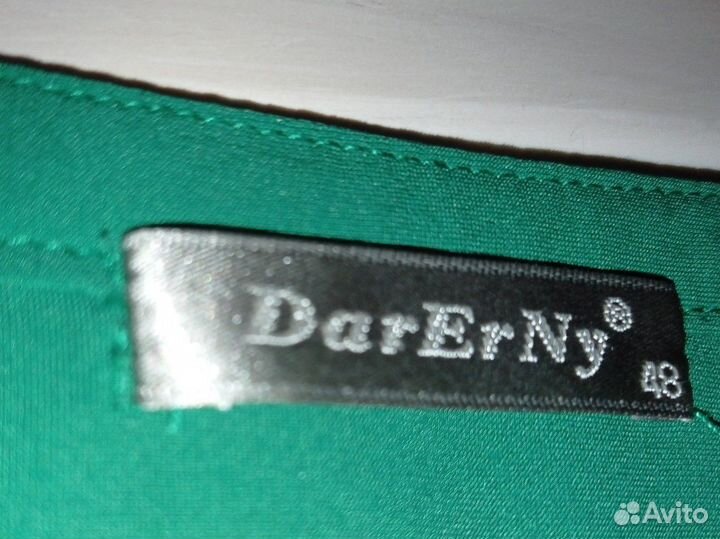 Рубашка женская зеленая 48