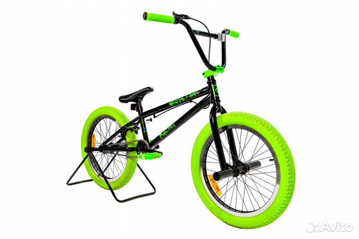 Трюковый велосипед gestalt BMX Racing green