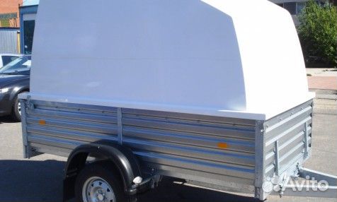 Прицеп с крышкой мзса 817701.014 Н1540мм