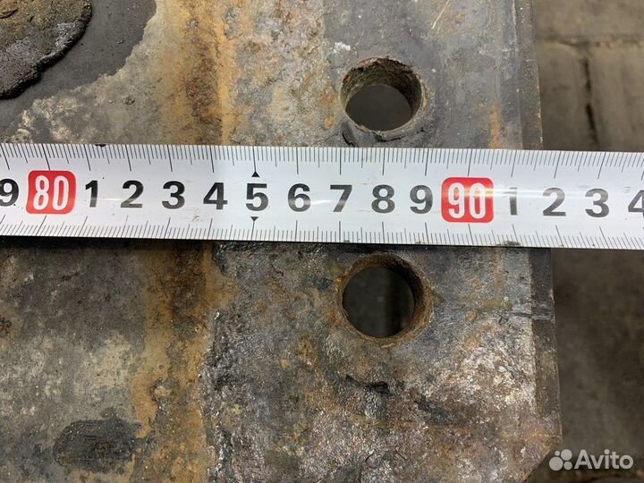 81427150036 Плита под седло 880х610х11 Man TGA