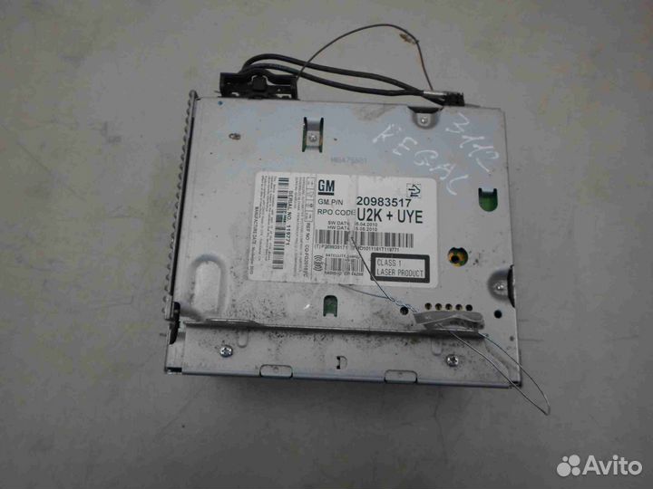 Магнитола Buick Regal 5 20983517