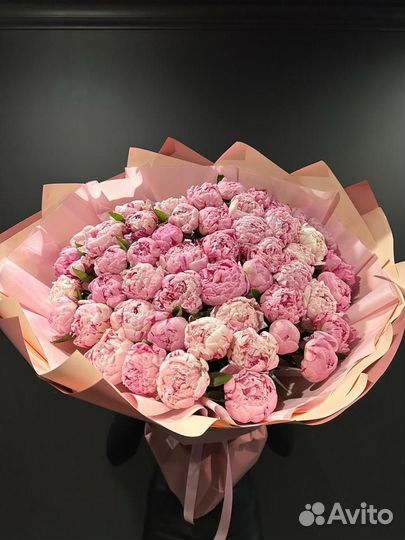 Пионы цветы букеты