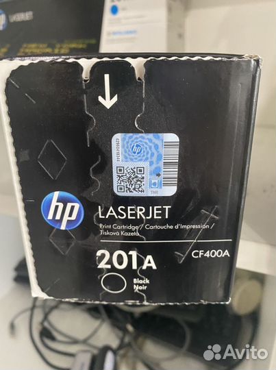Картридж Laserjet PRO 201A. Оригинал