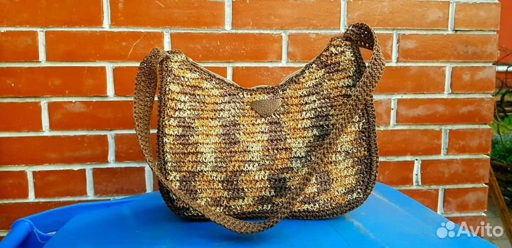 Cумка вязаная из рафии