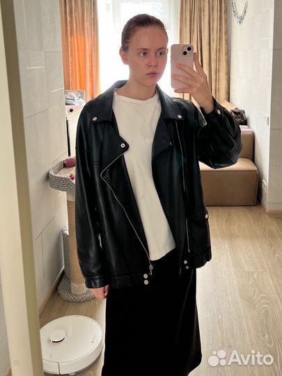 Куртка-косуха чёрная s-m