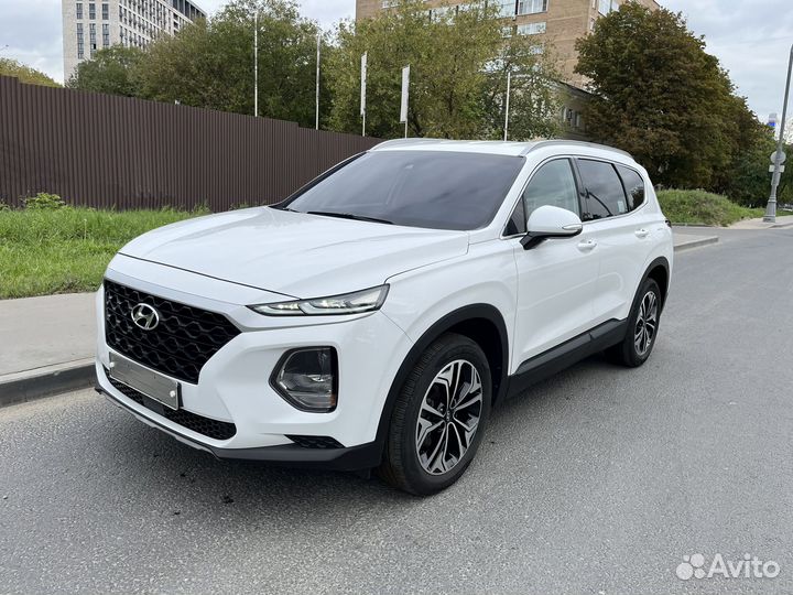 Hyundai Santa Fe 2.0 AT, 2018, 39 000 км