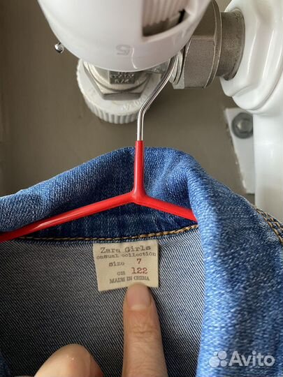Джинсовая куртка Zara для девочки