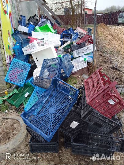 Ящики деревянные, пластиковые