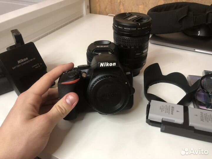 Nikon d3500 + Аксессуары