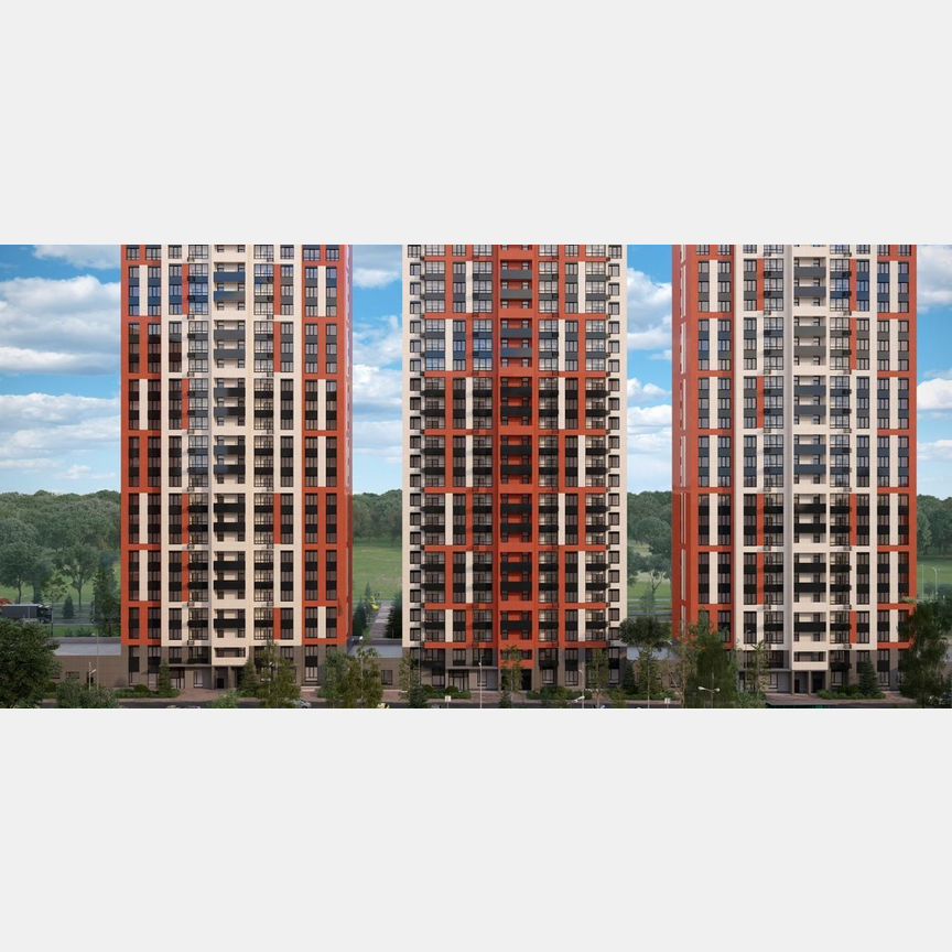 2-к. квартира, 58,4 м², 20/22 эт.