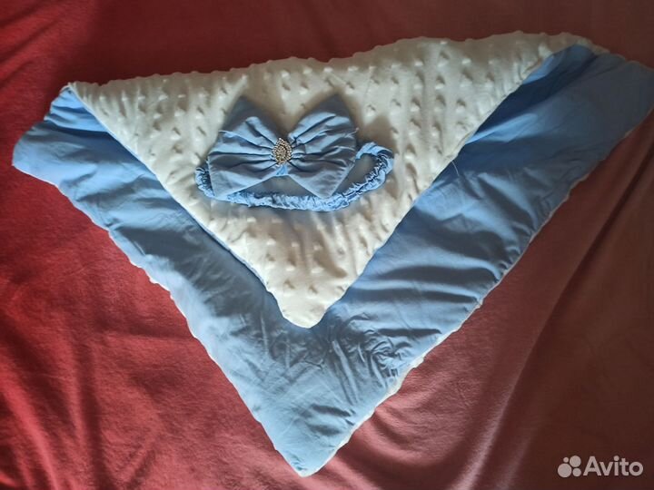 Конверт одеяло зимний и костюм детский