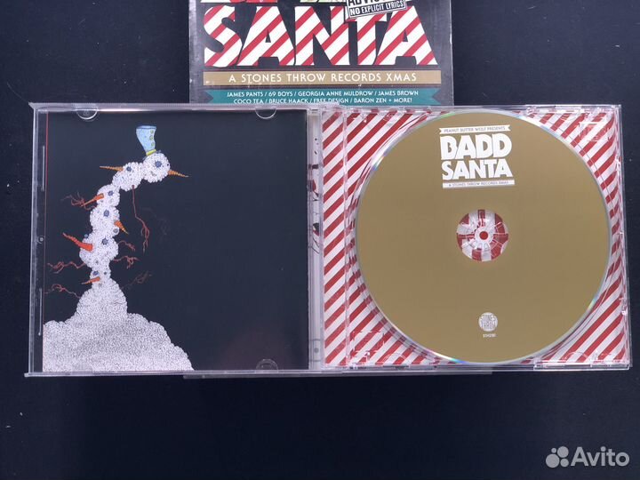 1309 / CD Peanut Butter Wolf – Badd Santa