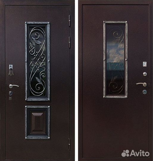 Входная металлическая дверь Броня Коттедж