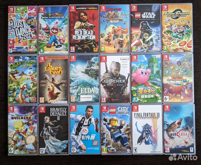 Игры для nintendo switch
