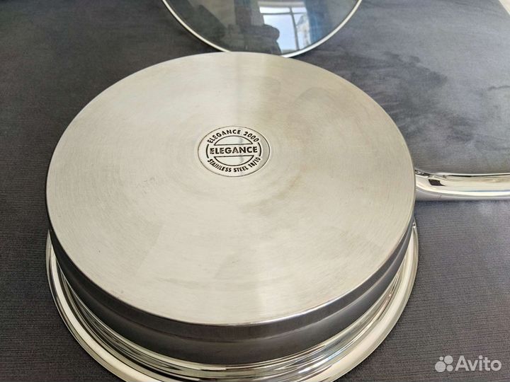 Elegance сковорода из нержавеющей стали 18/10