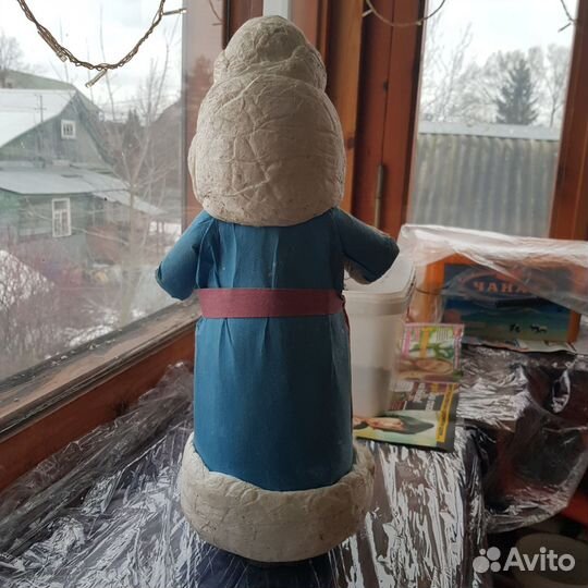 Ватный дед мороз СССР