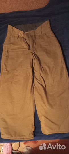 Утепленные брюки