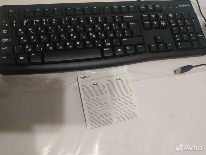 Клавиатура:Logitech новая