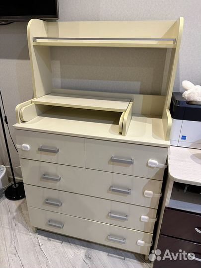 Комод раскладной с пеленальным столиком