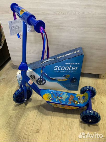 Самокат новый детский