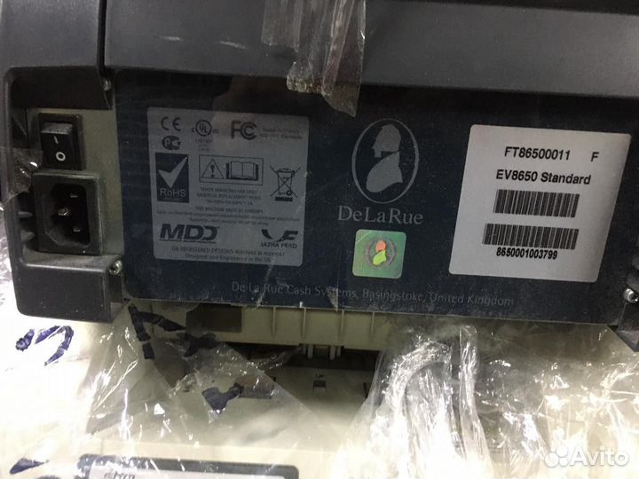 Счетчик банкнот Glory EV 8650