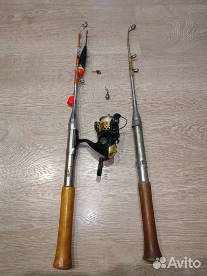 Удочка, леска, катушка