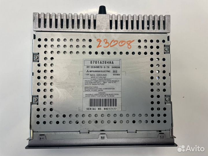 Магнитола Mitsubishi Pajero Sport 8701A284HA