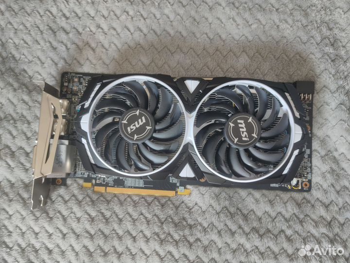 Видеокарта MSI AMD Radeon RX 580 armor 8G OC