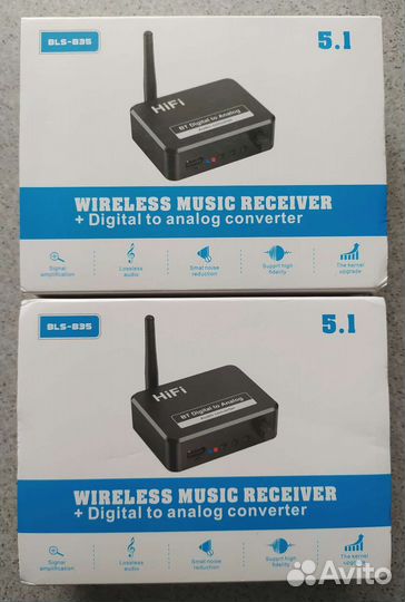 Bluetooth Hi-Fi приемник, цап