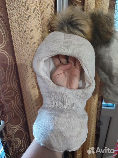 Шапка шлем зимняя 50 52